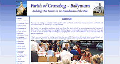 Desktop Screenshot of crossabegballymurn.ie